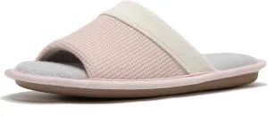 Anmerl House Slippers for Women and Men Soft Cotton Open Toe Memory Foam All Seasons Washable Home Bedroom Shoes Indoor Outdoor Slides