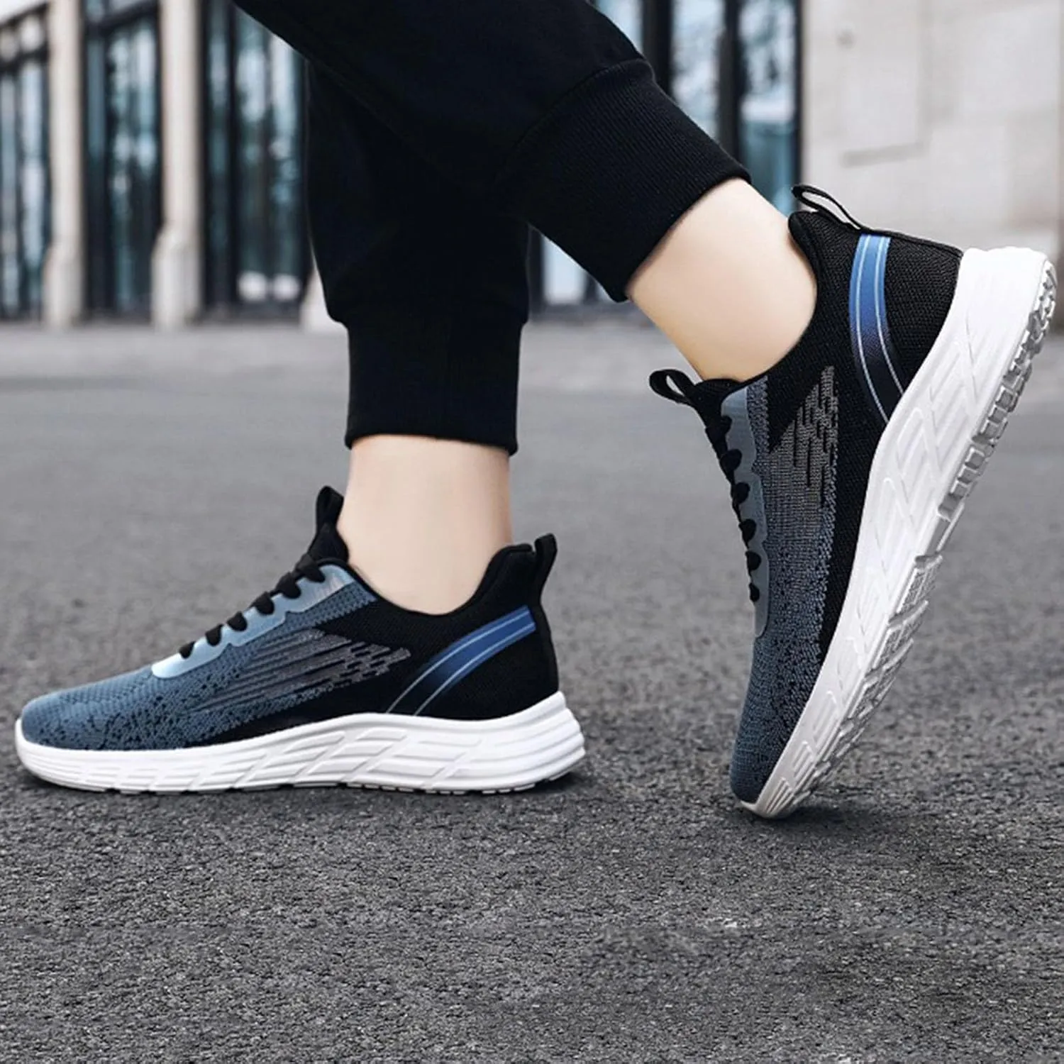 Breathable Walking Shoes for Men Breathable Casual Comfortable Walking Sneaker Men's Comfortable Diabetic Shoes