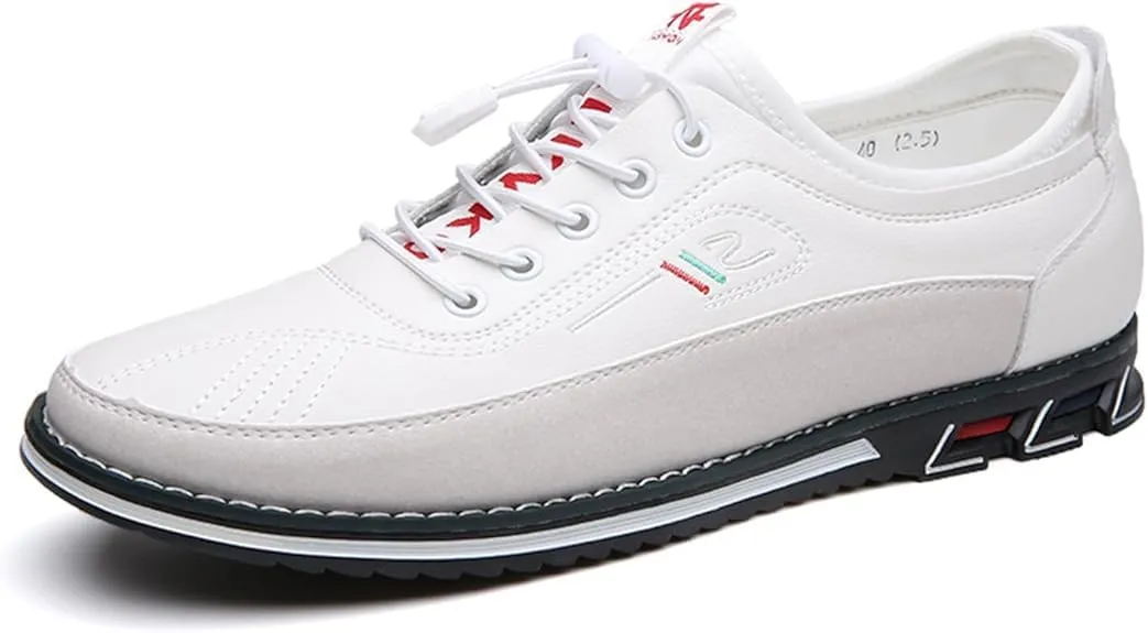 Buybuymen Orthopedic Shoes, Best Bestones Mens Shoes, Men's Fashion Business Casual Office Slip-on Adjustable Loafers PU Dress Shoe Comfort Driving Working Walking Party Formal Oxfords