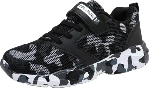 Eliogn Kids Sneakers for Boys Running Shoes Lightweight Breathable Walking Shoes