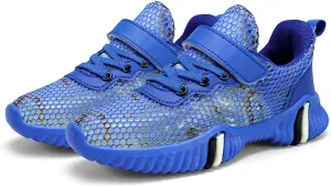 Eliogn Kids Sneakers for Boys Running Shoes Lightweight Breathable Walking Shoes