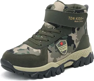 Eliogn Kids Sneakers for Boys Running Shoes Lightweight Breathable Walking Shoes