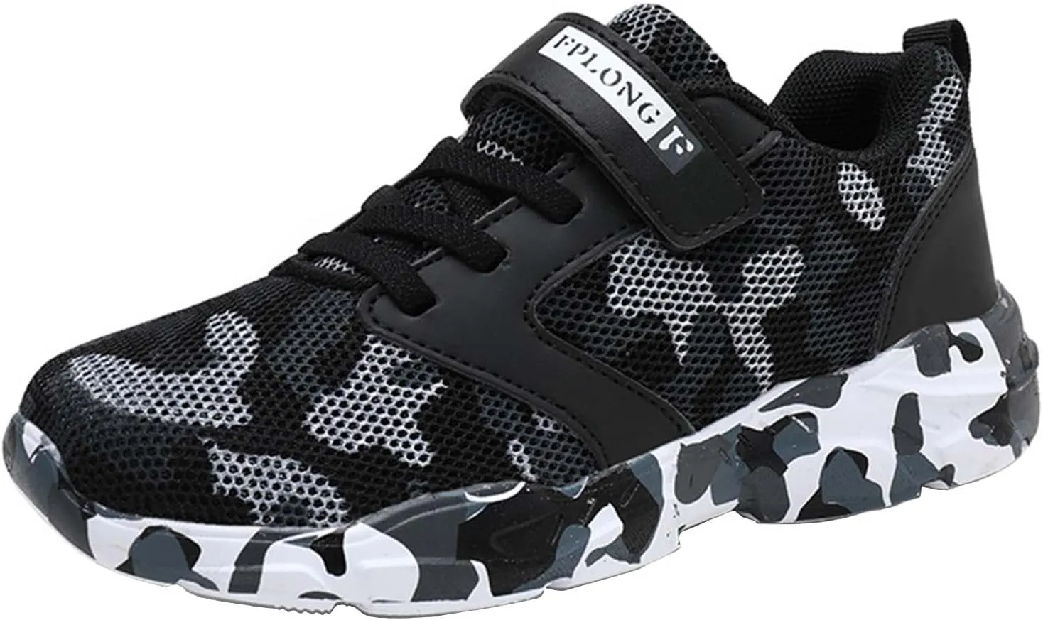 Eliogn Kids Sneakers for Boys Running Shoes Lightweight Breathable Walking Shoes