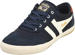 Gola Badminton Mesh Mens Casual Trainers in Navy Off White