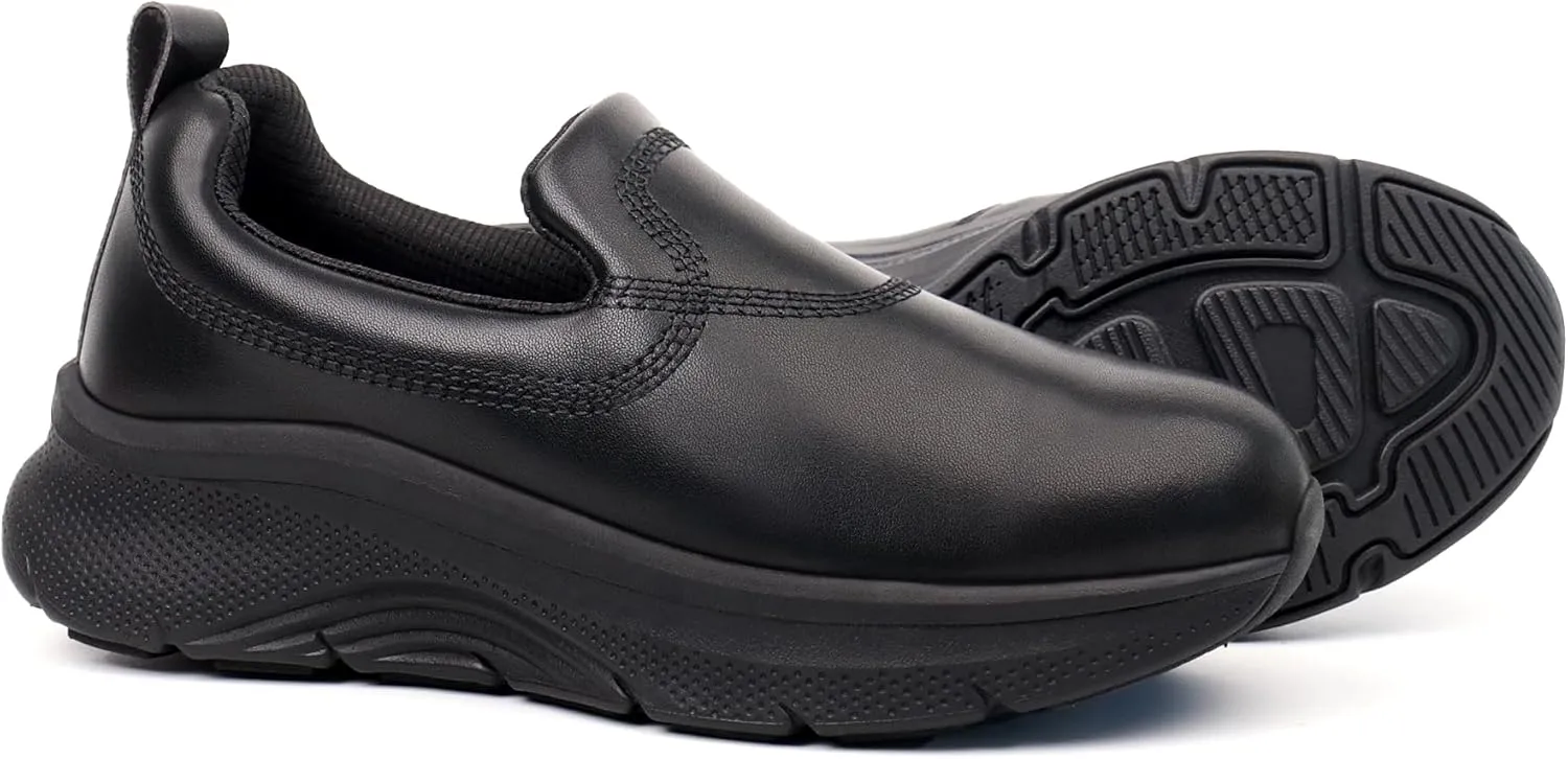 Hawkwell Women's Slip On Arch Support Nursing Shoes Comfortable Lightweight Slip Resistant Work Shoes