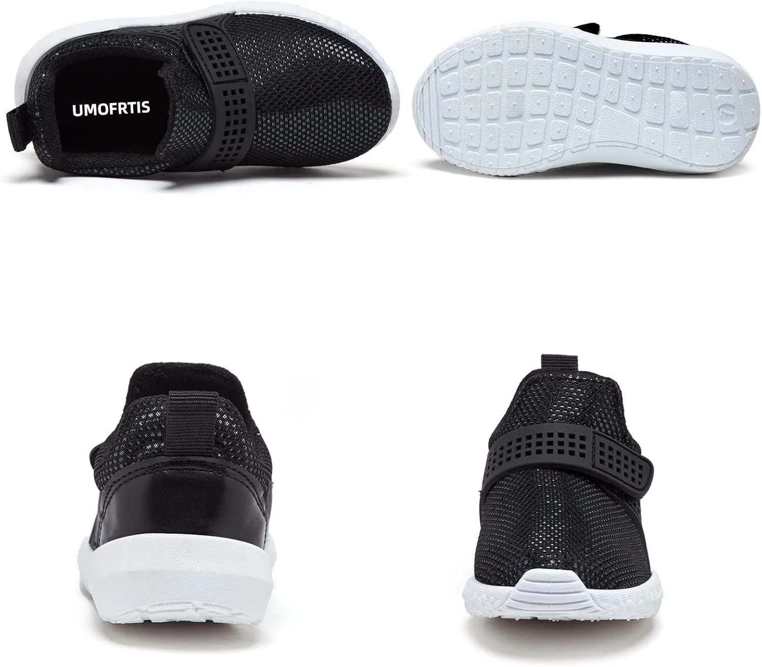 Kids' Sneakers Lightweight Breathable Walking Shoes Fashion Tape for Boys Girls Casual Shoes