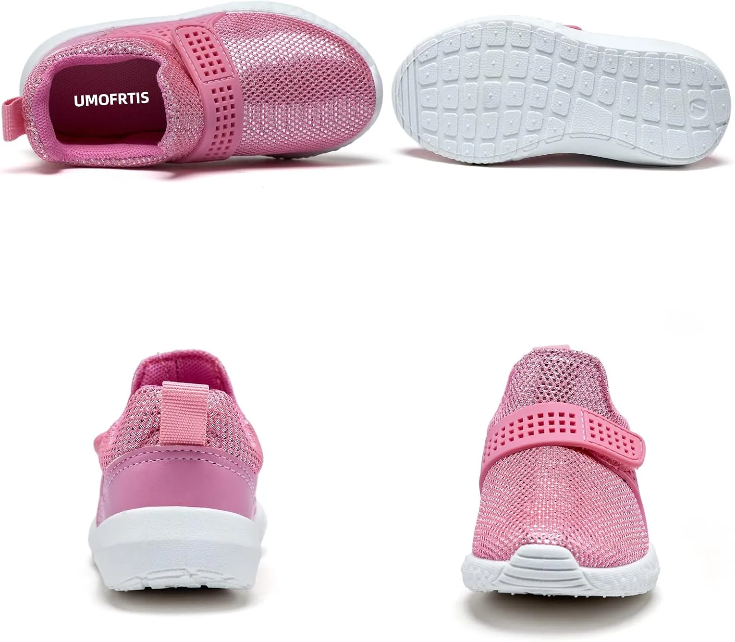 Kids' Sneakers Lightweight Breathable Walking Shoes Fashion Tape for Boys Girls Casual Shoes