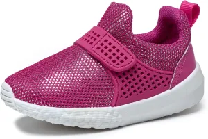 Kids' Sneakers Lightweight Breathable Walking Shoes Fashion Tape for Boys Girls Casual Shoes