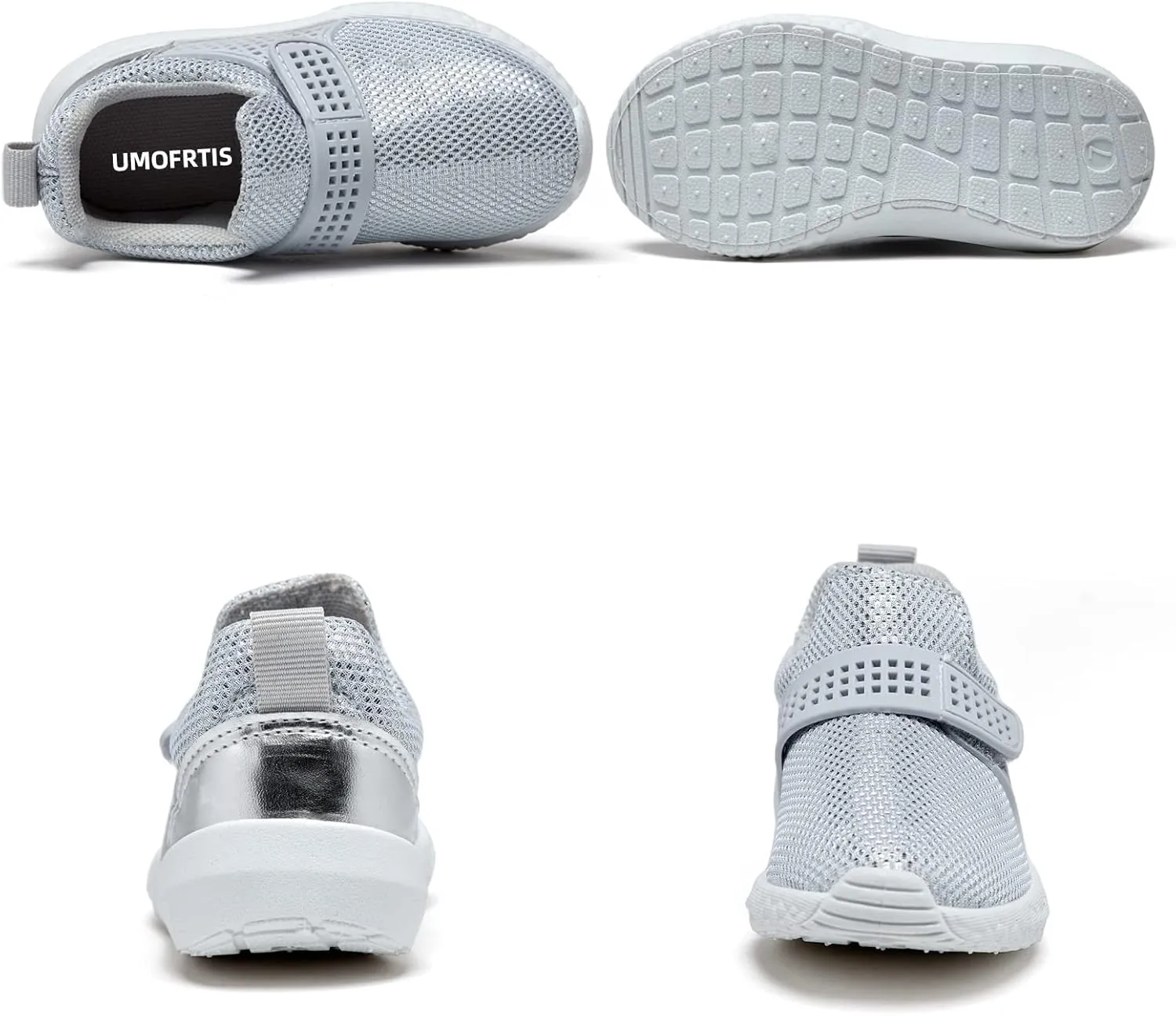 Kids' Sneakers Lightweight Breathable Walking Shoes Fashion Tape for Boys Girls Casual Shoes