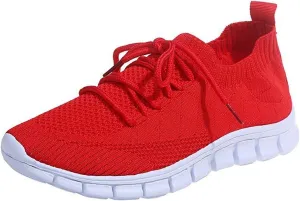 Lausiuoe Women's Fashion Sneakers Slip On Tennis Shoes Walking Sneakers Running Gym Athletic Workout Comfort Work Shoes