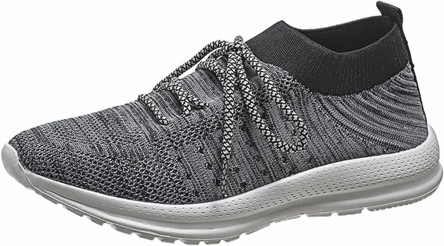Lausiuoe Women's Fashion Sneakers Slip On Tennis Shoes Walking Sneakers Running Gym Athletic Workout Comfort Work Shoes