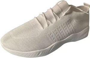 Lausiuoe Women's Fashion Sneakers Slip On Walking Shoes Lightweight Running Shoes Athletic Mesh Workout Casual Trainers