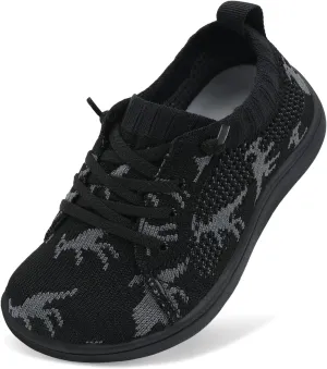 LeIsfIt Toddler Shoes Girls Boys Wide Shoes Kids Zero Drop Minimalist Sneakers Barefoot Slip on Tennis Sneakers