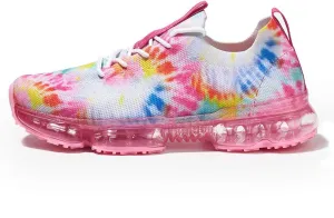 LUCKY STEP Women Air Cushion Fashion Sneakers Breathable Casual Comfortable Lightweight Walking Shoes