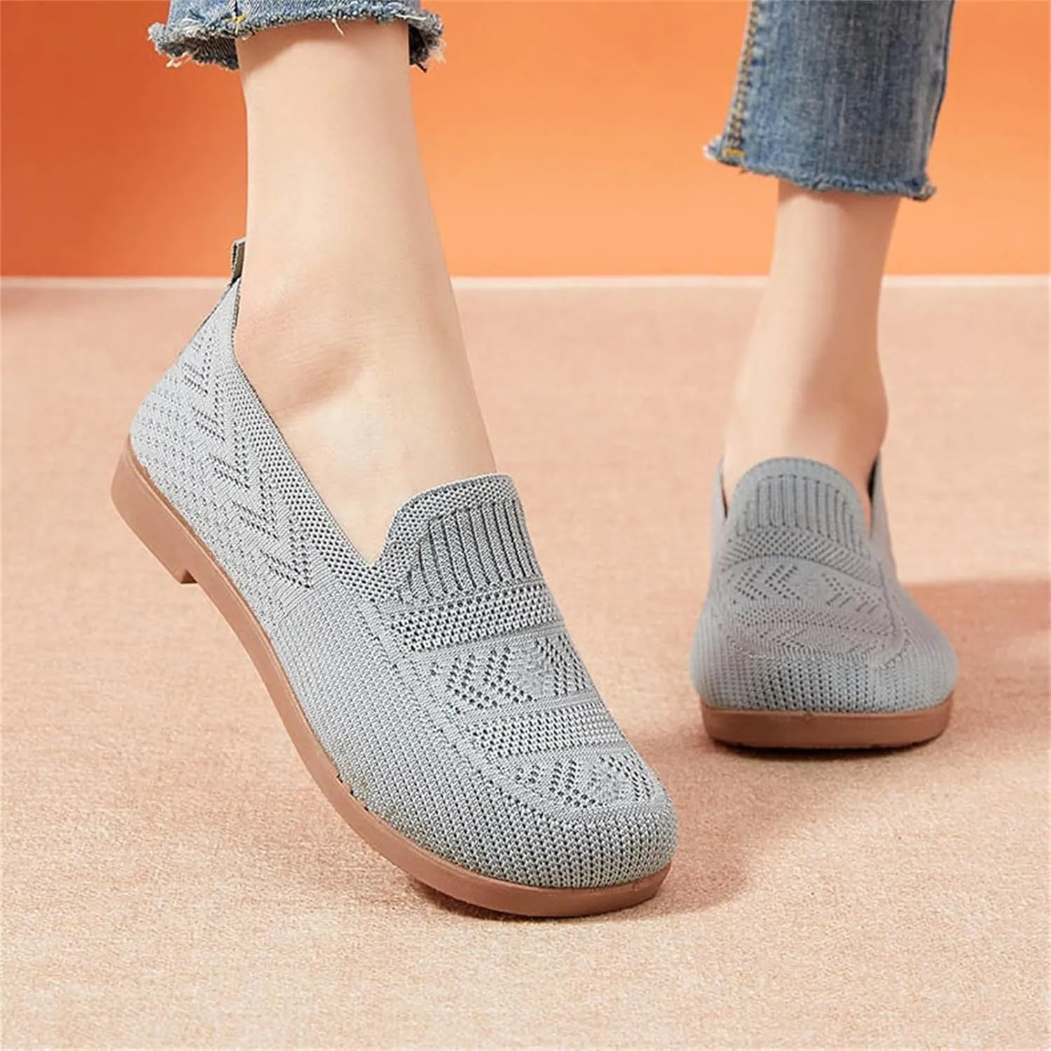 Men Slip on Casual Trainers Walking Shoes Breathable Slip-on Lightweight Comfortable Tennis Mesh Sneaker 2025