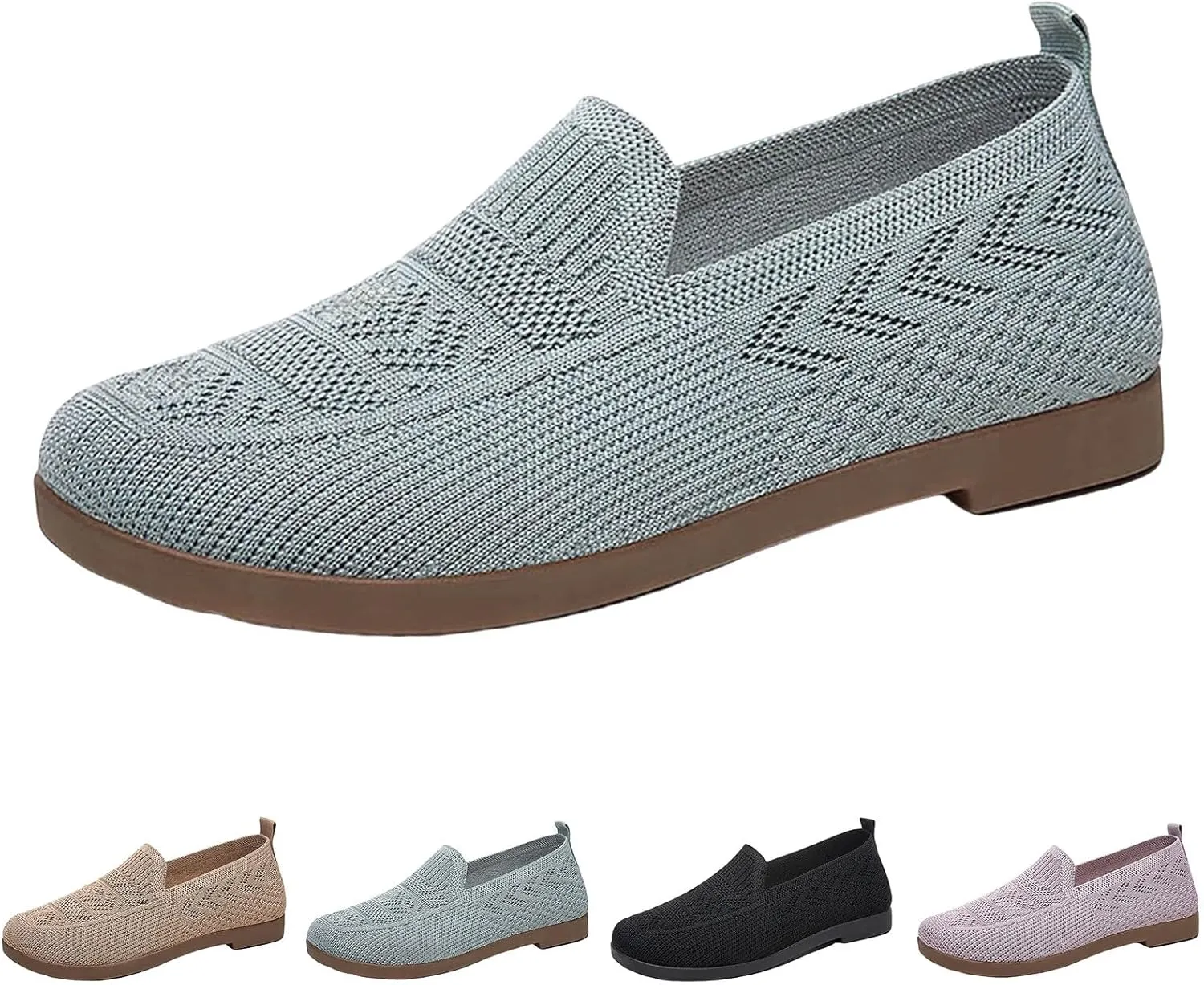 Men Slip on Casual Trainers Walking Shoes Breathable Slip-on Lightweight Comfortable Tennis Mesh Sneaker 2025