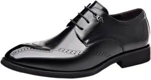 Men's Business Oxford Men Orthopedic Lace-up Leather Shoes Casual Comfortable Walking Office Loafers Shoes