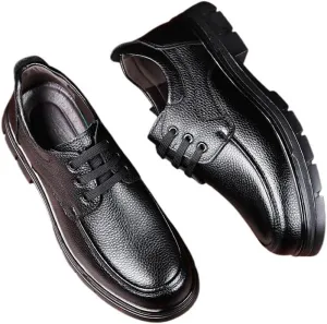 Men's Comfort Orthopedic Dress Shoes Business Office Loafers Leather Fashion Dress Sneakers Comfort Walking Driving Shoes