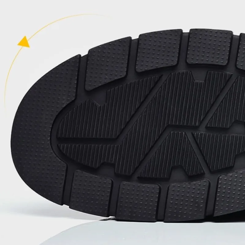 Men's Comfort Orthopedic Dress Shoes Business Office Loafers Leather Fashion Dress Sneakers Comfort Walking Driving Shoes
