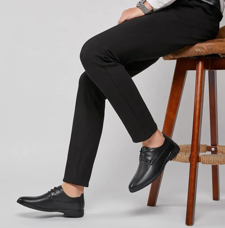Men's Comfort Orthopedic Dress Shoes Mens Casual Comfort Business Leather Shoes Oxford Hand Stitched Walking Office Loafers Work Flats