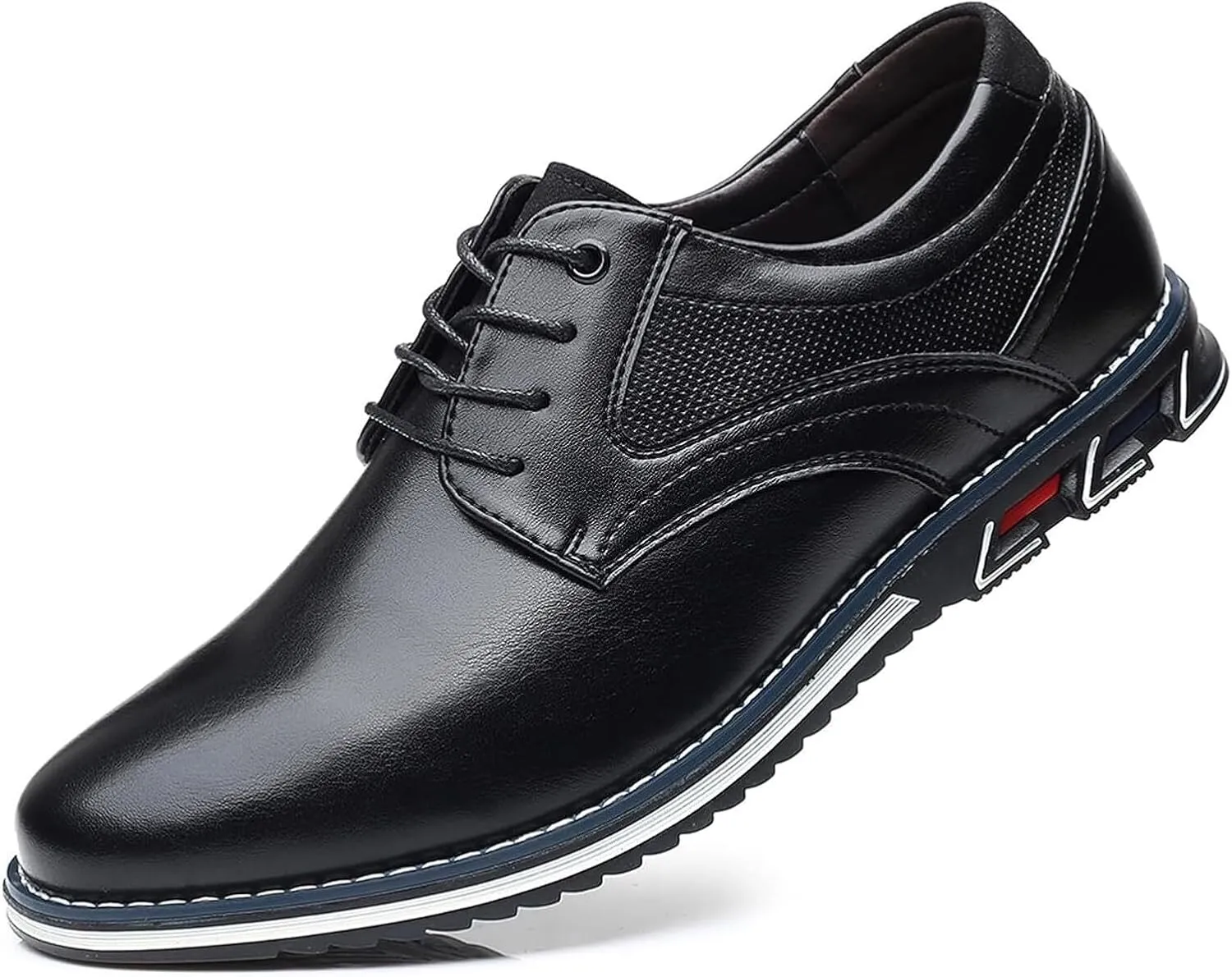 Men’s Dress Shoes Casual Business Oxford Derby Orthopedic Leather Shoes Comfortable Walking Shoes Office Loafers Work Flats Men's Shoes