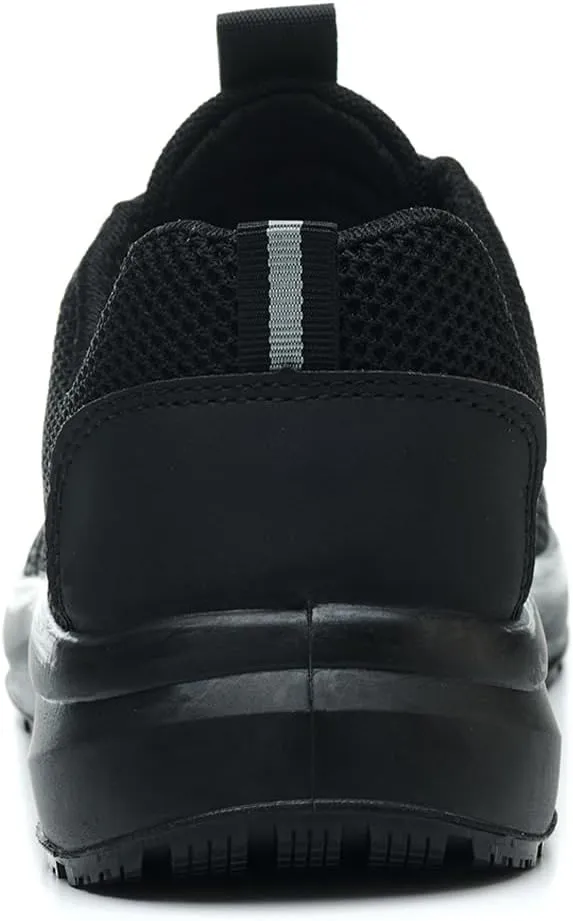 Mens Non Slip Work Shoes Comfortable Slip Resistant Food Service Kitchen Restaurant Chef Work Shoes for Men Zapatos De Trabajo para Hombres