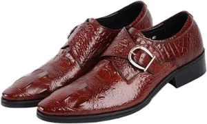 Men's Slip-On Comfort Orthopedic Dress Shoes Pointed Tip Casual Business Oxford New Leather Shoes Walking Office Loafers