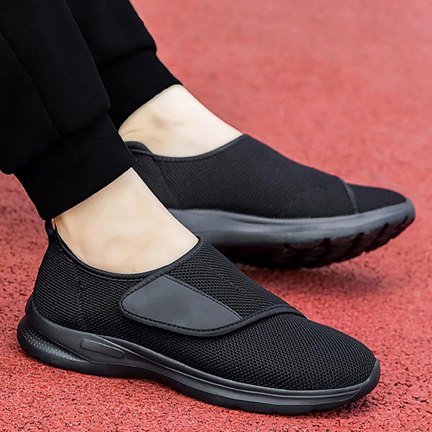 Mens Slip On Men's Shoes Light Breathable Walking Shoes Sneakers Casual Running Jogging