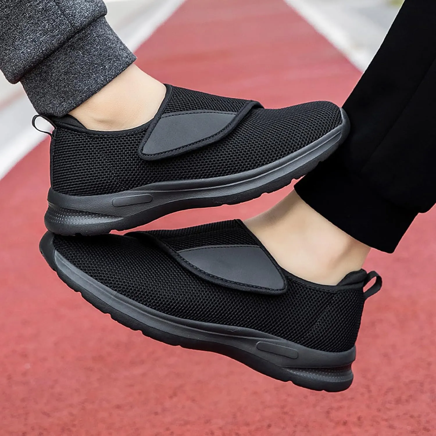 Mens Slip On Men's Shoes Light Breathable Walking Shoes Sneakers Casual Running Jogging