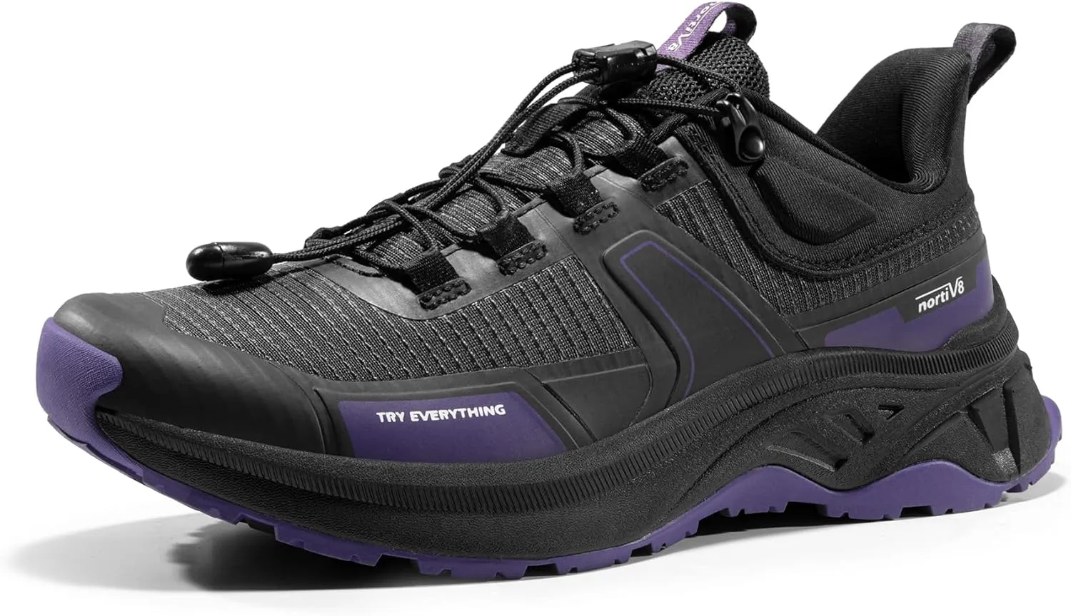 NORTIV 8 Women's Lightweight Hiking Shoes Quick Laces Outdoors Sneakers