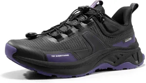 NORTIV 8 Women's Lightweight Hiking Shoes Quick Laces Outdoors Sneakers