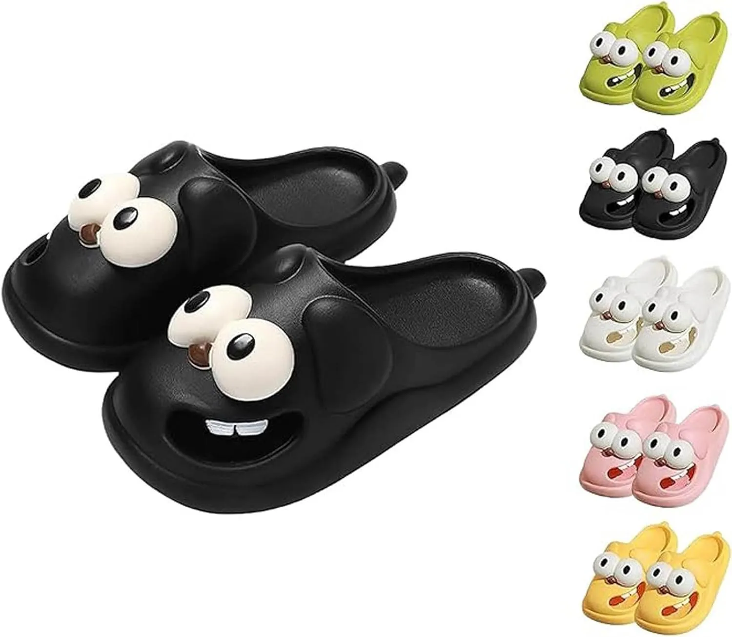 Pillow Slippers for Women Non Slip House Slippers Indoor Outdoor Memory Foam Slides Women's Non Slip Slipper