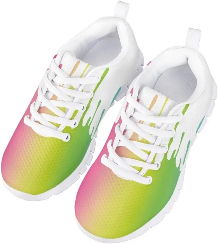 PinUp Angel Kids Sneakers Boy Tennis Shoes Girls Mesh Running Shoes Lightweight Walking Shoes