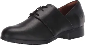 Shoes for Crews Madison III, Women's Slip Resistant Work Shoes, Water Resistant, Black, Size 7.5