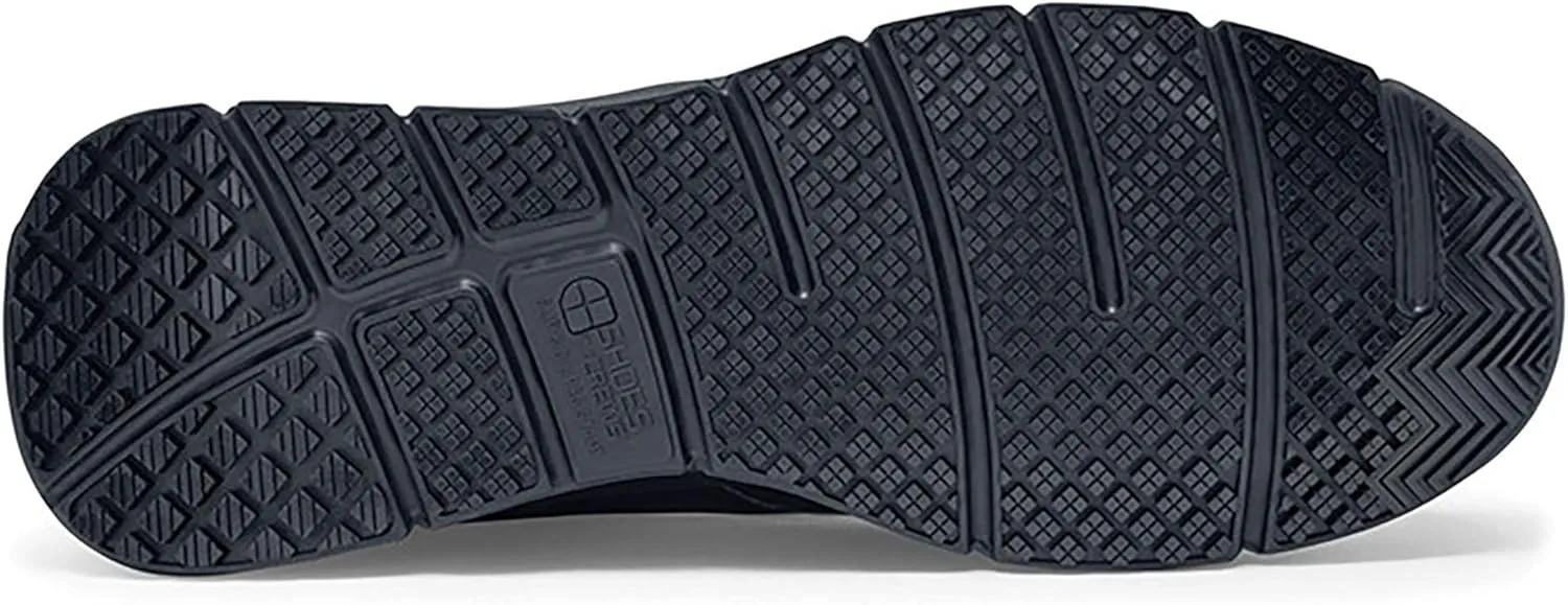 Shoes for Crews Saloon II, Men's Slip Resistant Work Shoes, Water Resistant, Black