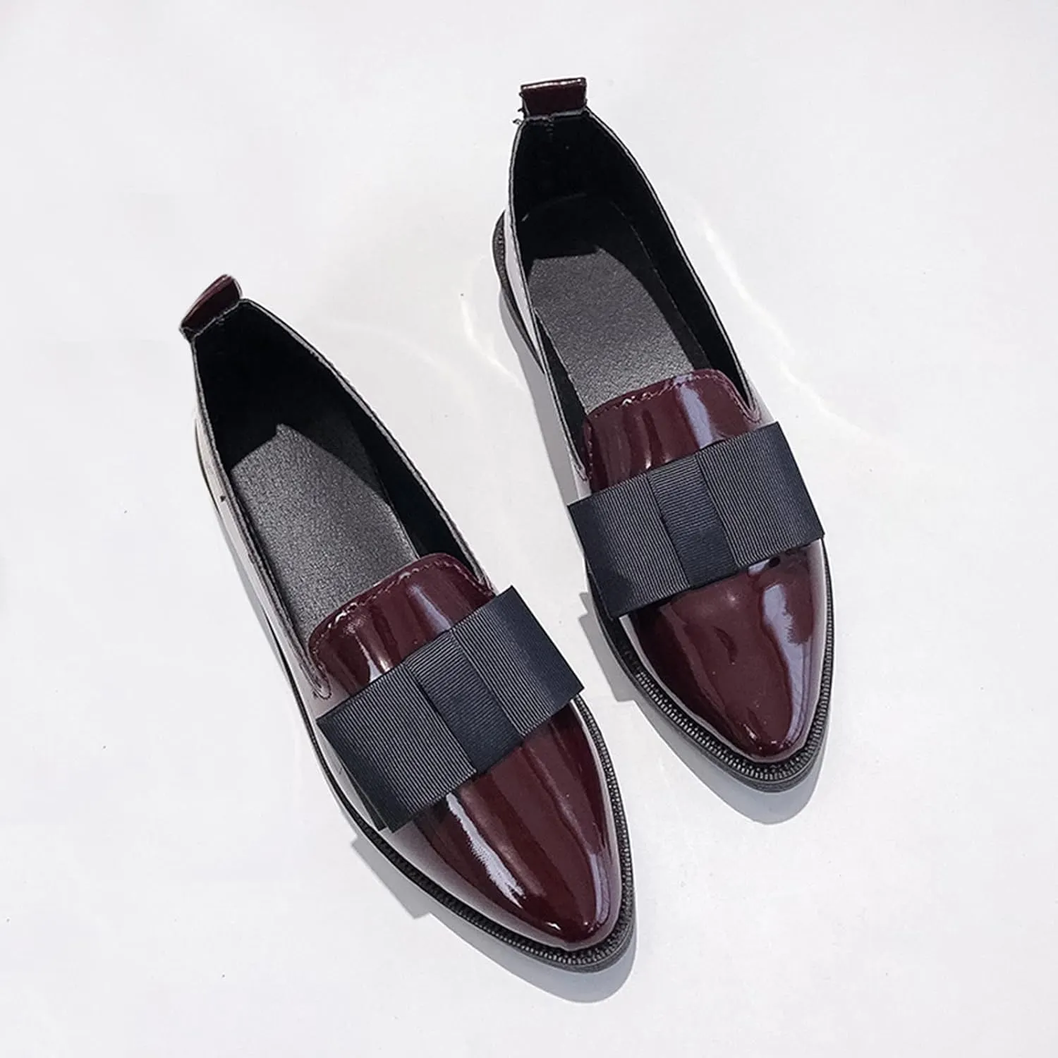 Slip On Loafers for Women Business Casual Shoes Comfort Work Shoes Dressy Penny Loafers Comfortable Moccasin Shoes