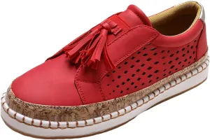 Sneakers for Women, Women Round Toe Canvas Flats Shoes Slip On Shoes Casual Sport Shoes Walkings Shoes Office Loafers