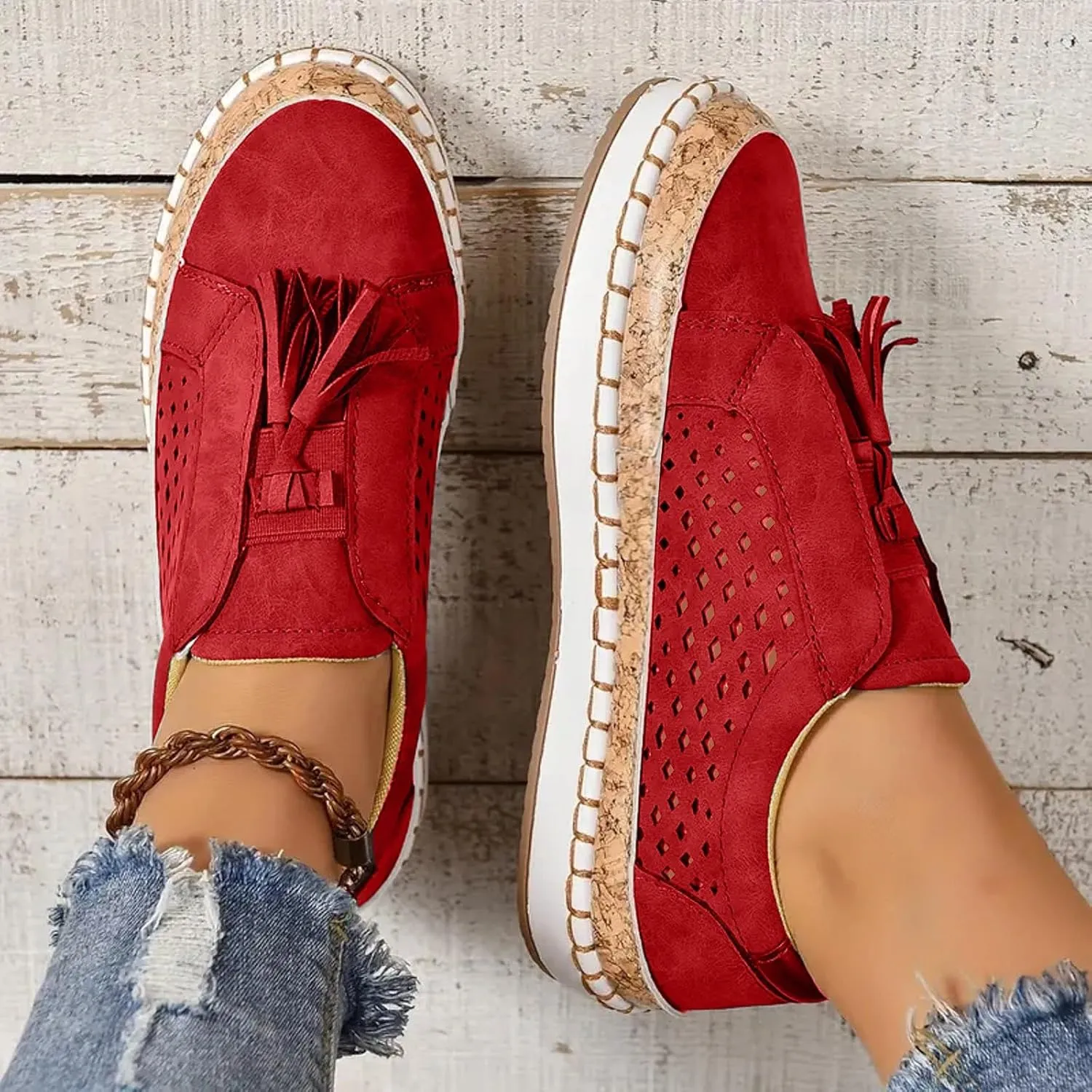 Sneakers for Women, Women Round Toe Canvas Flats Shoes Slip On Shoes Casual Sport Shoes Walkings Shoes Office Loafers