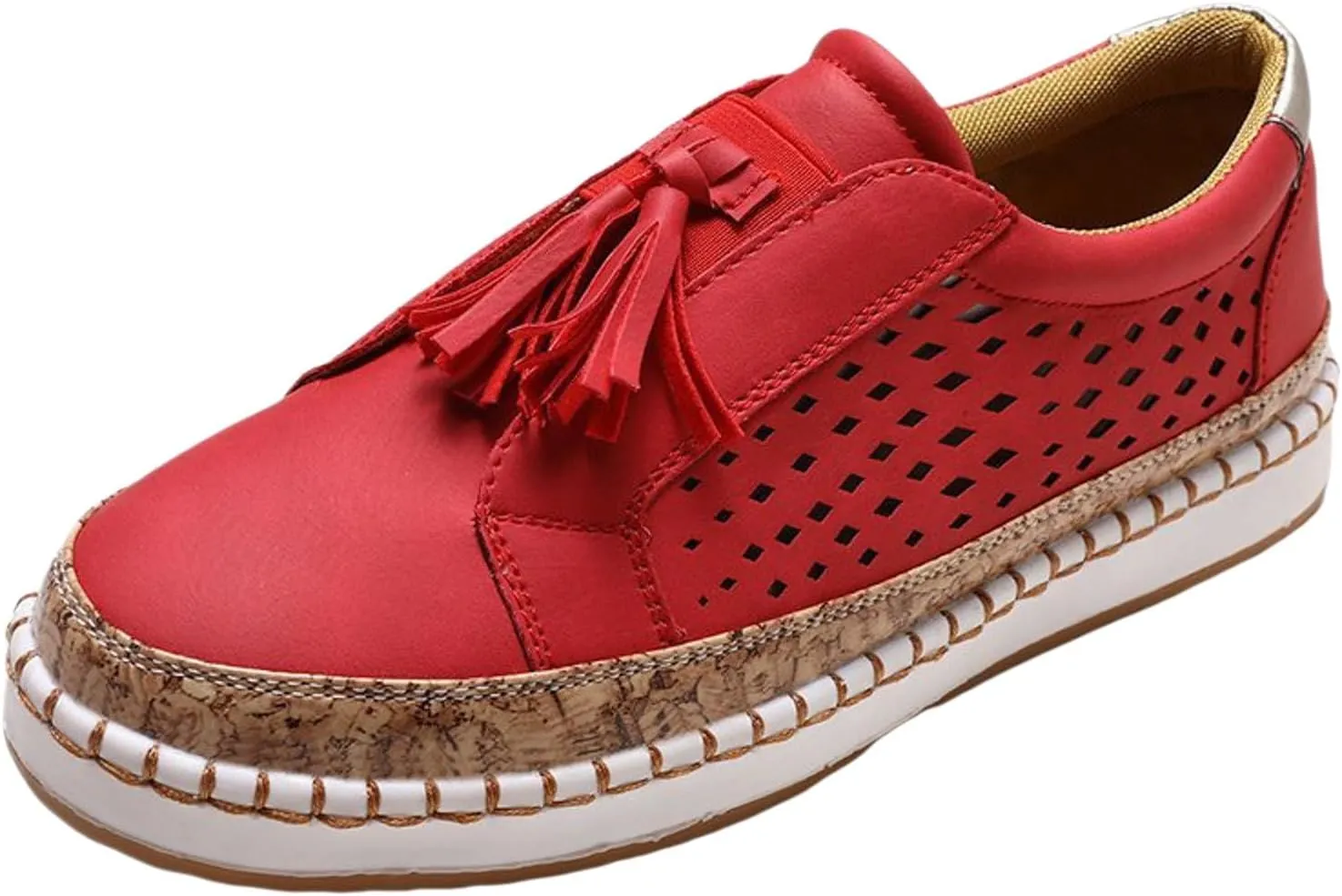 Sneakers for Women, Women Round Toe Canvas Flats Shoes Slip On Shoes Casual Sport Shoes Walkings Shoes Office Loafers