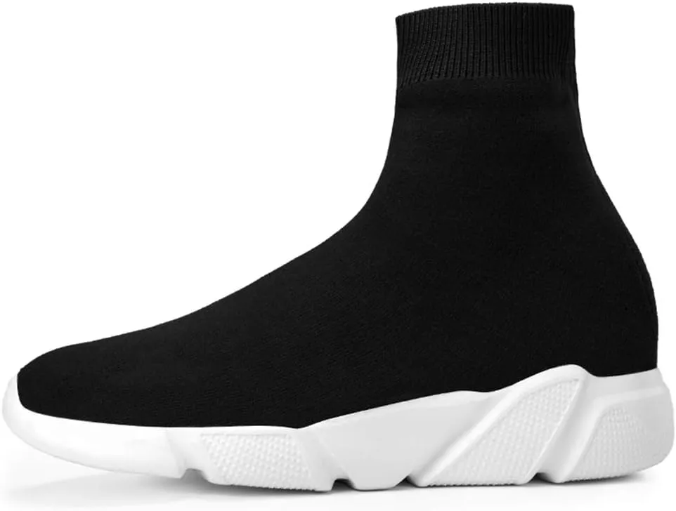 SUNROLAN Fashion Lightweight Sock Sneakers for Women Athletic Running Shoes Breathable Walking Shoes