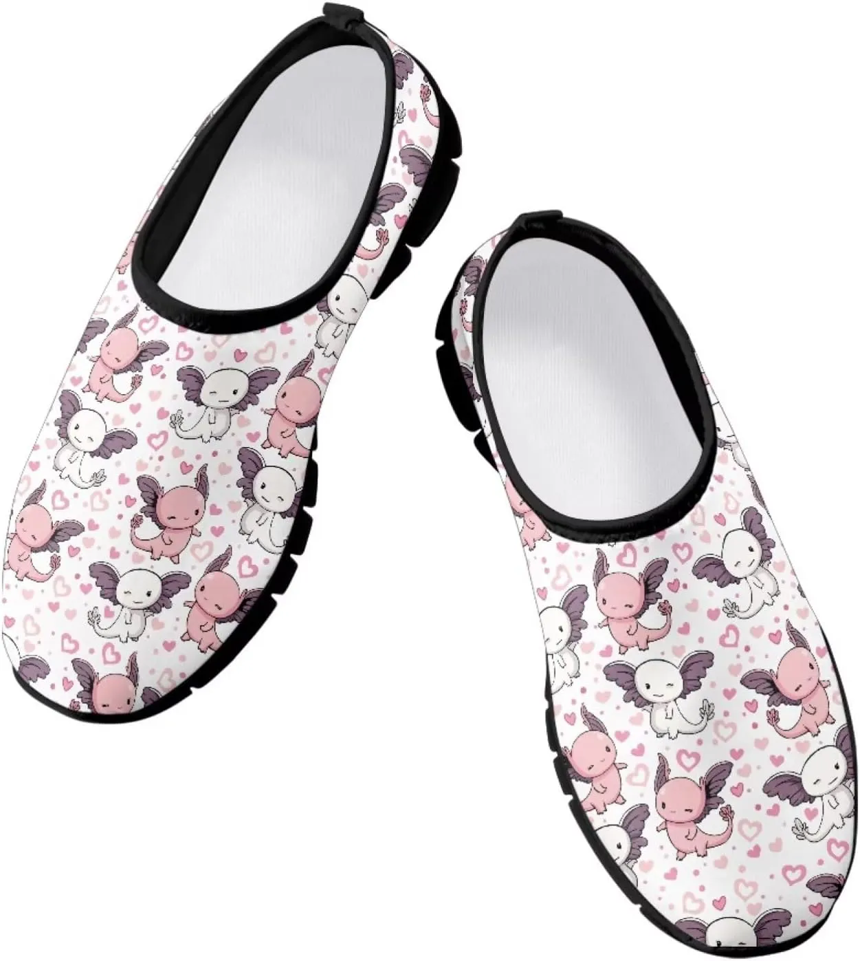 SYtrade Women's Art Loafers Slip On Breathable Walking Shoes Black Sole