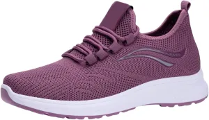 Trainers Women Running Gym Shoes Sports Training Walking Sneakers Ladies Breathable Lightweight Casual Trainers