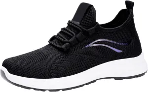 Trainers Women Running Gym Shoes Sports Training Walking Sneakers Ladies Breathable Lightweight Casual Trainers