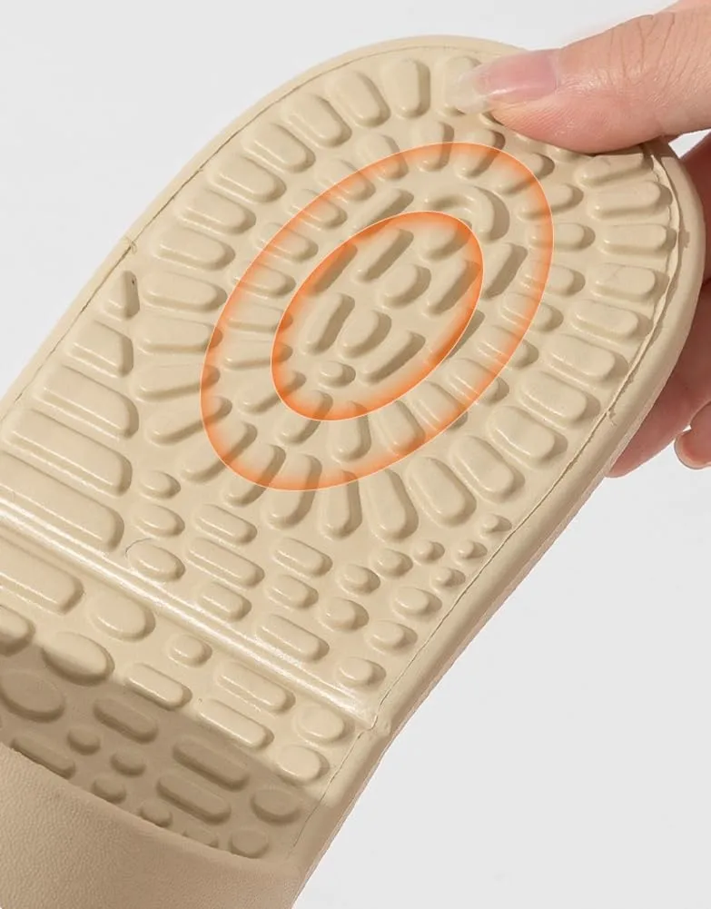 Travel Slippers for Women and Men Soft Comfy Foldable Portable House Bathroom Shower Shoes Folding Massage Slides Beach Hotel Sandals
