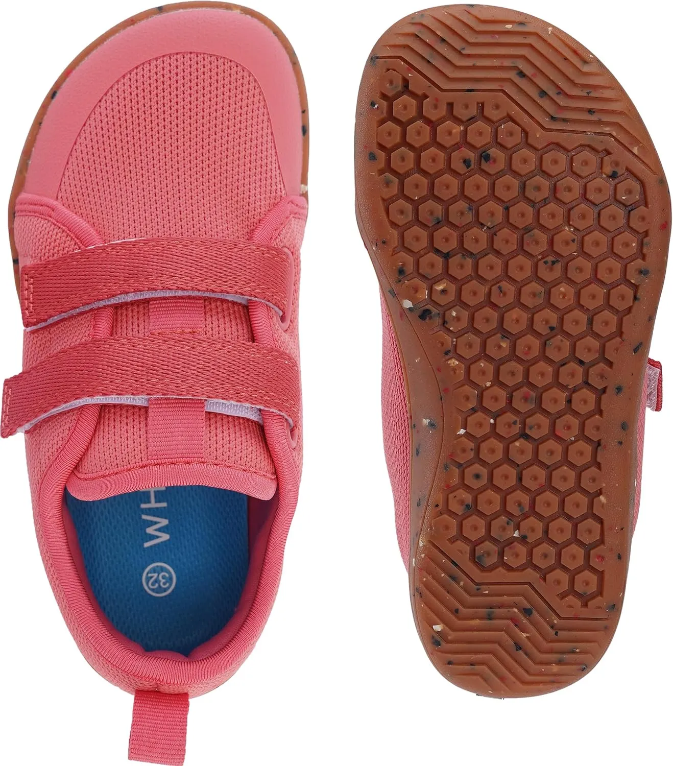WHITIN Toddler/Little/Big/Kid Wide Barefoot Shoes | Boys/Girls Minimalist Sneakers | Splay Naturally | Lightweight