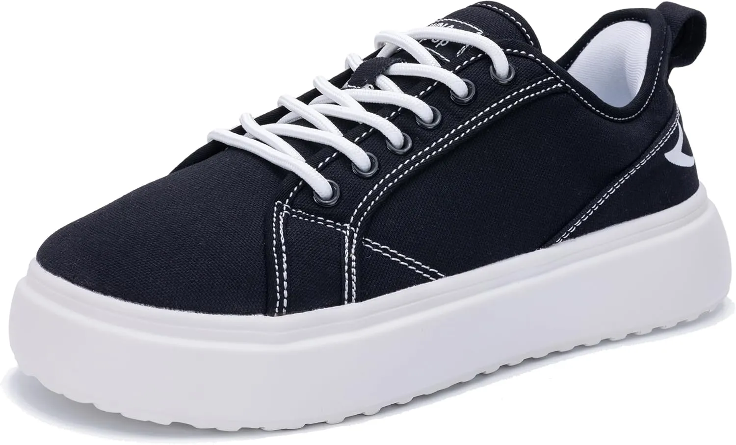 Women Wide Toe Sneakers Lightweight Walking Shoes Canvas Comfortable Loafers