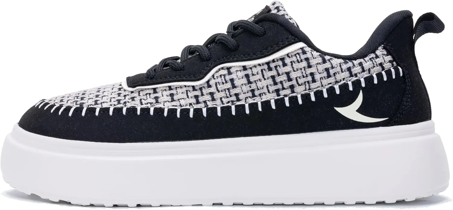 Women Wide Toe Sneakers Lightweight Walking Shoes Canvas Comfortable Loafers
