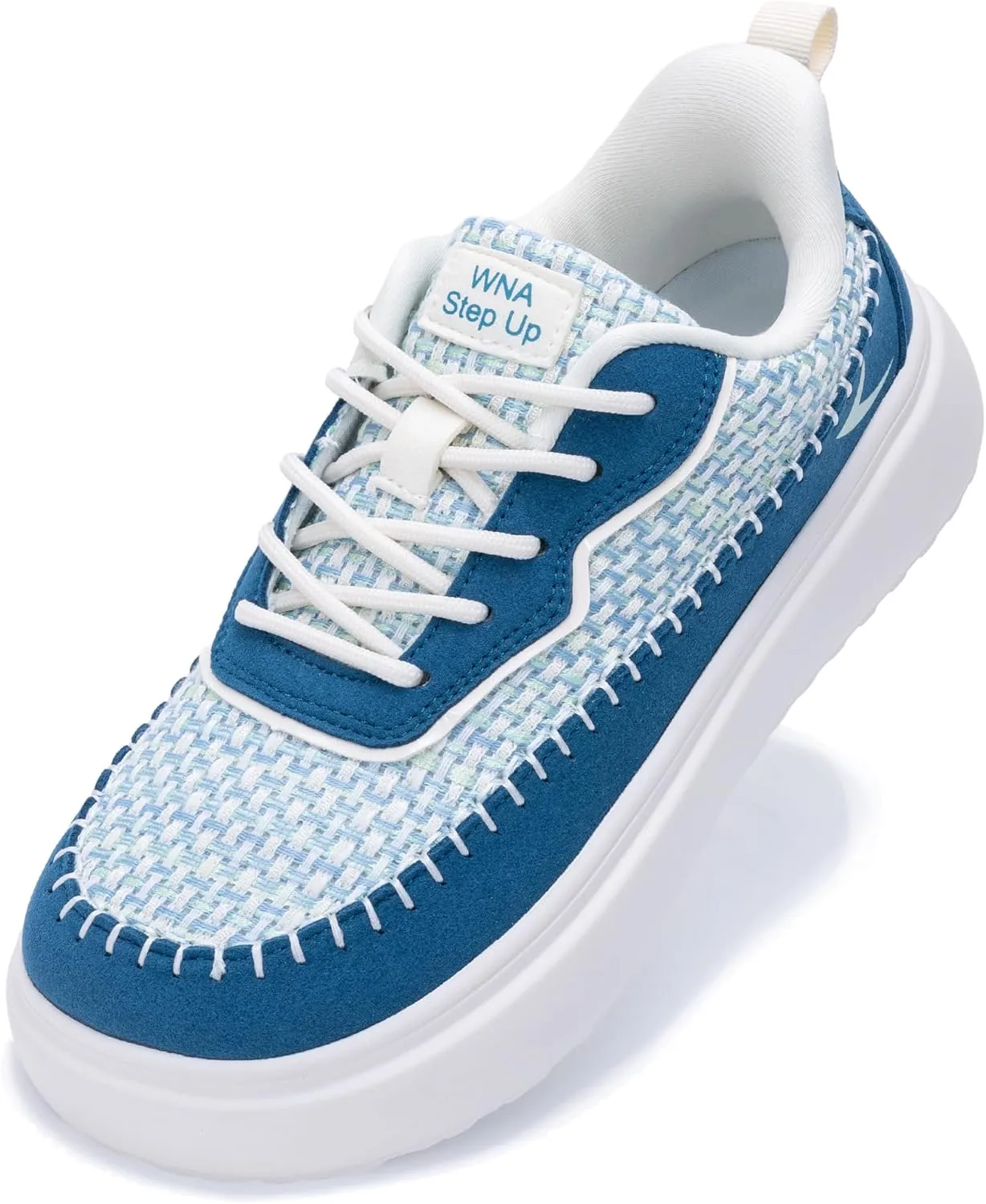 Women Wide Toe Sneakers Lightweight Walking Shoes Canvas Comfortable Loafers