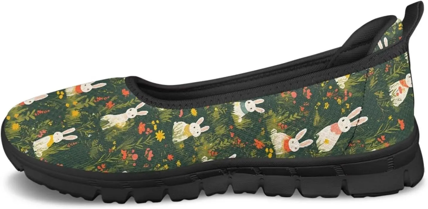 Women's Casual Shoes Slip-on Stylish Loafers Comfortable Lightweight Walking Shoes SizeUS 6-11