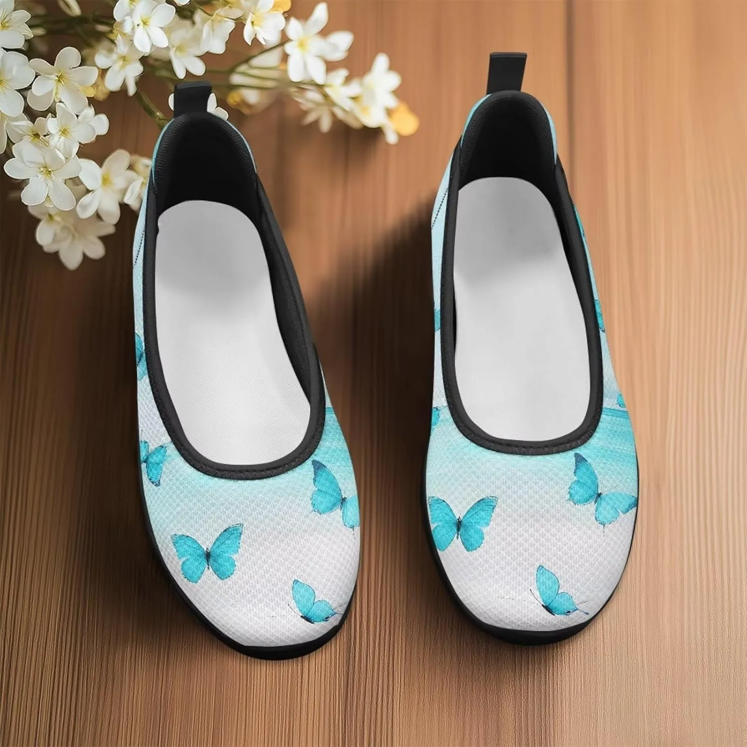 Women's Casual Shoes Slip-on Stylish Loafers Comfortable Lightweight Walking Shoes SizeUS 6-11